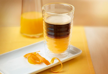 Кофе с апельсиновым соком