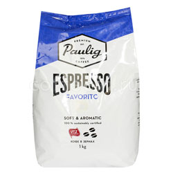Кофе Paulig Espresso Favorito в зёрнах 1кг