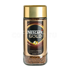 Кофе Nescafe Gold растворимый 95 гр ст.б