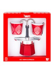 Bialetti Mini Express :      2  + 2 