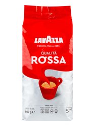 Кофе Lavazza в зернах Qualita Rossa 500 гр