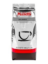 Кофе Musetti в зернах Arabica 100 %. 1 кг в.у.